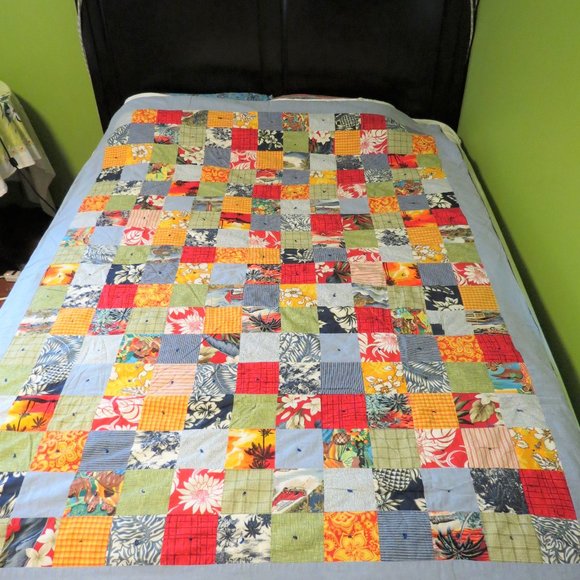 homemade Other - One Of A Kind Hawaiian Patchwork Quilt